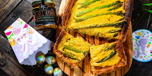 Curried Hollandaise Tart - Kopi Thyme