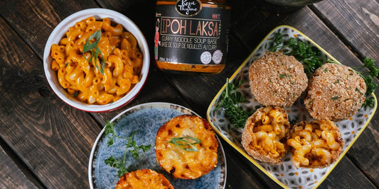 Laksa Mac & Cheese - Kopi Thyme