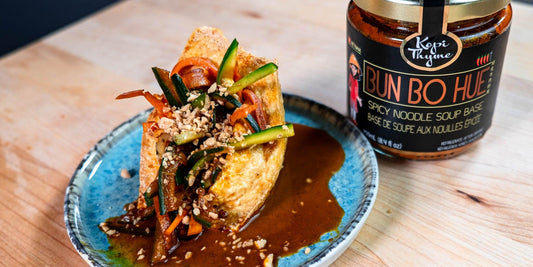 Fried Tofu (Tahu Goreng) - Kopi Thyme