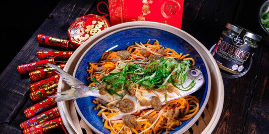 年年有余 Lemongrass Steamed Fish - Kopi Thyme