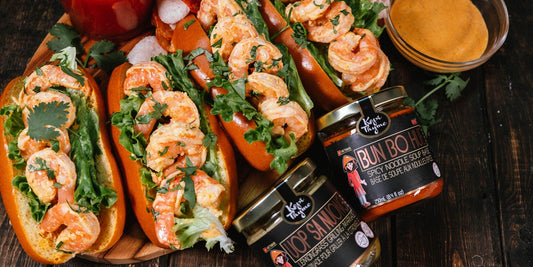 Zesty Shrimp Rolls - Kopi Thyme