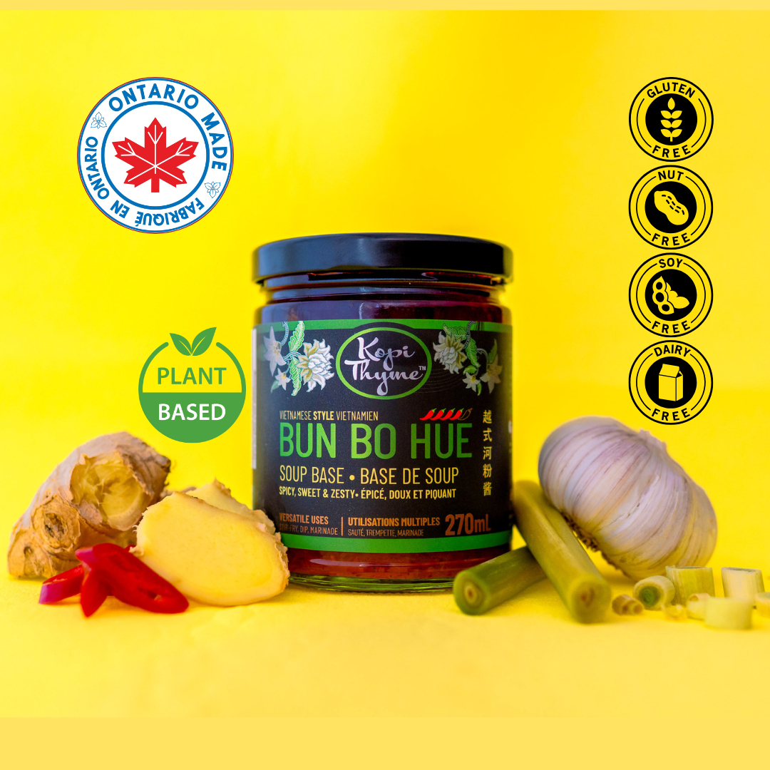 Bun Bo Hue-Ontario Made-Gluten Free-Nut Free-Soy Free-Dairy Free-Plant Based