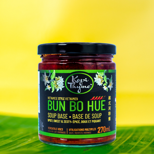 Kopi Thyme-Bun Bo Hue- To make simple vietnamese cuisine, bun bo hue recipe. Fun and versatile sauce. Delicious and filled with authentic flavours