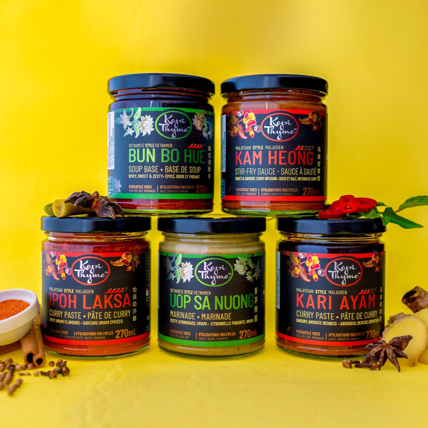 Bundle of 7 - Mix and Match - Kopi Thyme