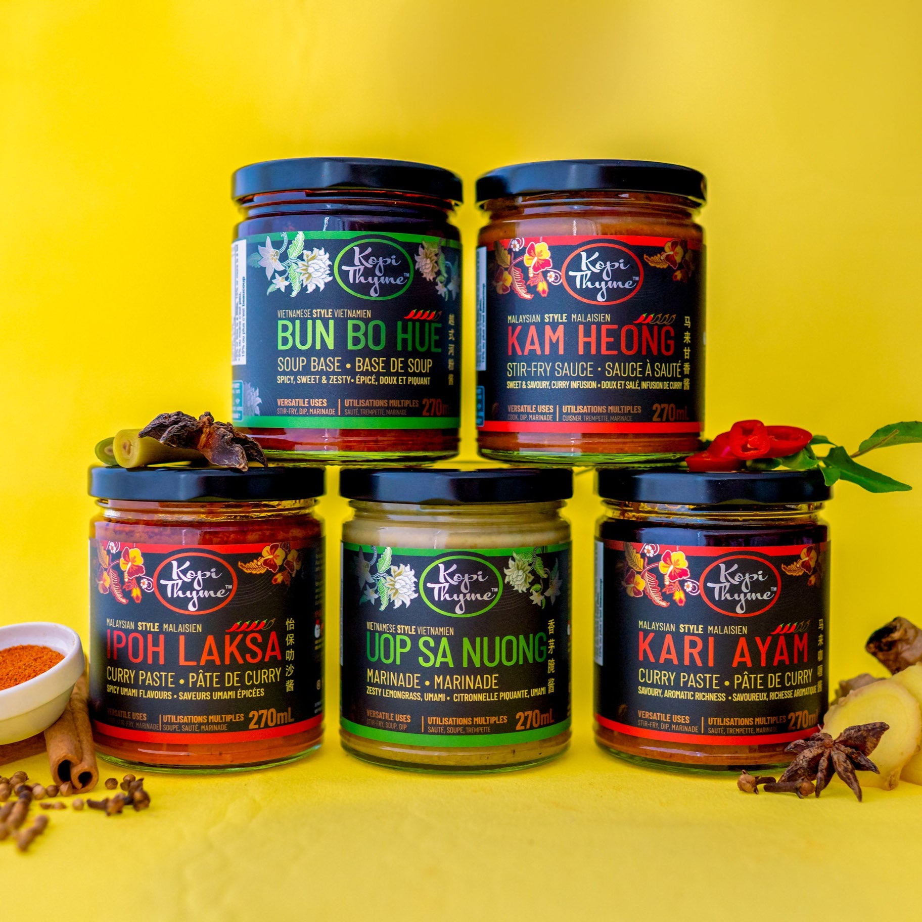 Bundle of 7 - Mix and Match - Kopi Thyme