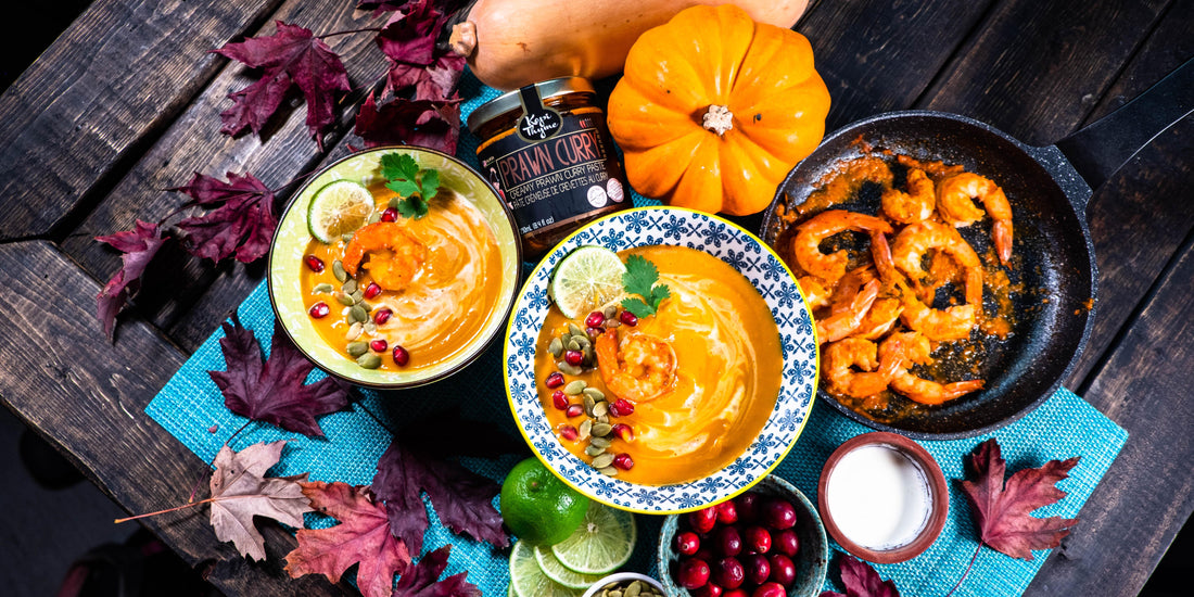 Butternut Squash Curry Soup - Kopi Thyme