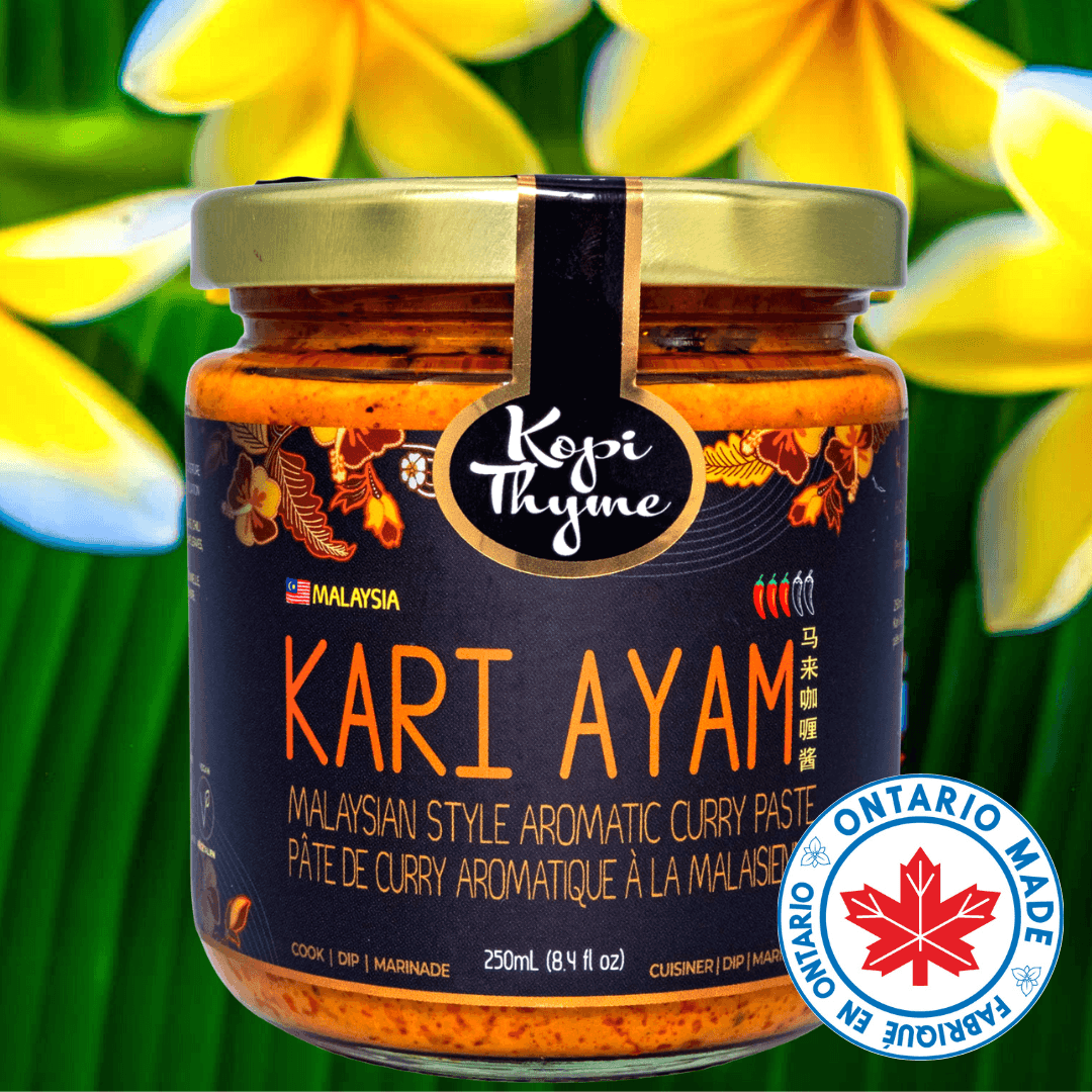 Kari Ayam - Kopi Thyme. Looking for a simple curry for a quick dinner idea, Kari Ayam is your answer.  A classic Malaysian comfort food, simple Malaysian curry for quick evening meals.